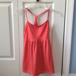 Champion Coral Racerback Yoga Tank Size Medium